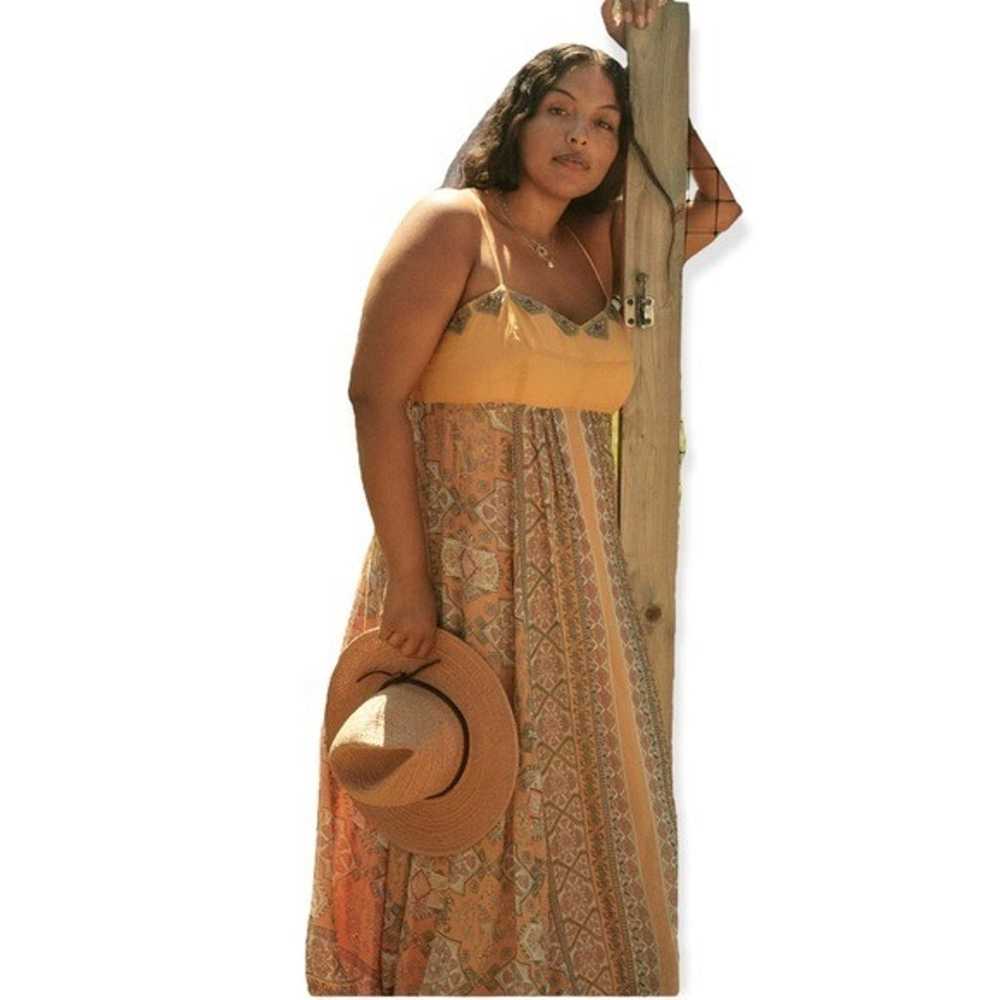 NWOT ANTHROPOLOGIE Calida Sleeveless Boho Maxi Dr… - image 1