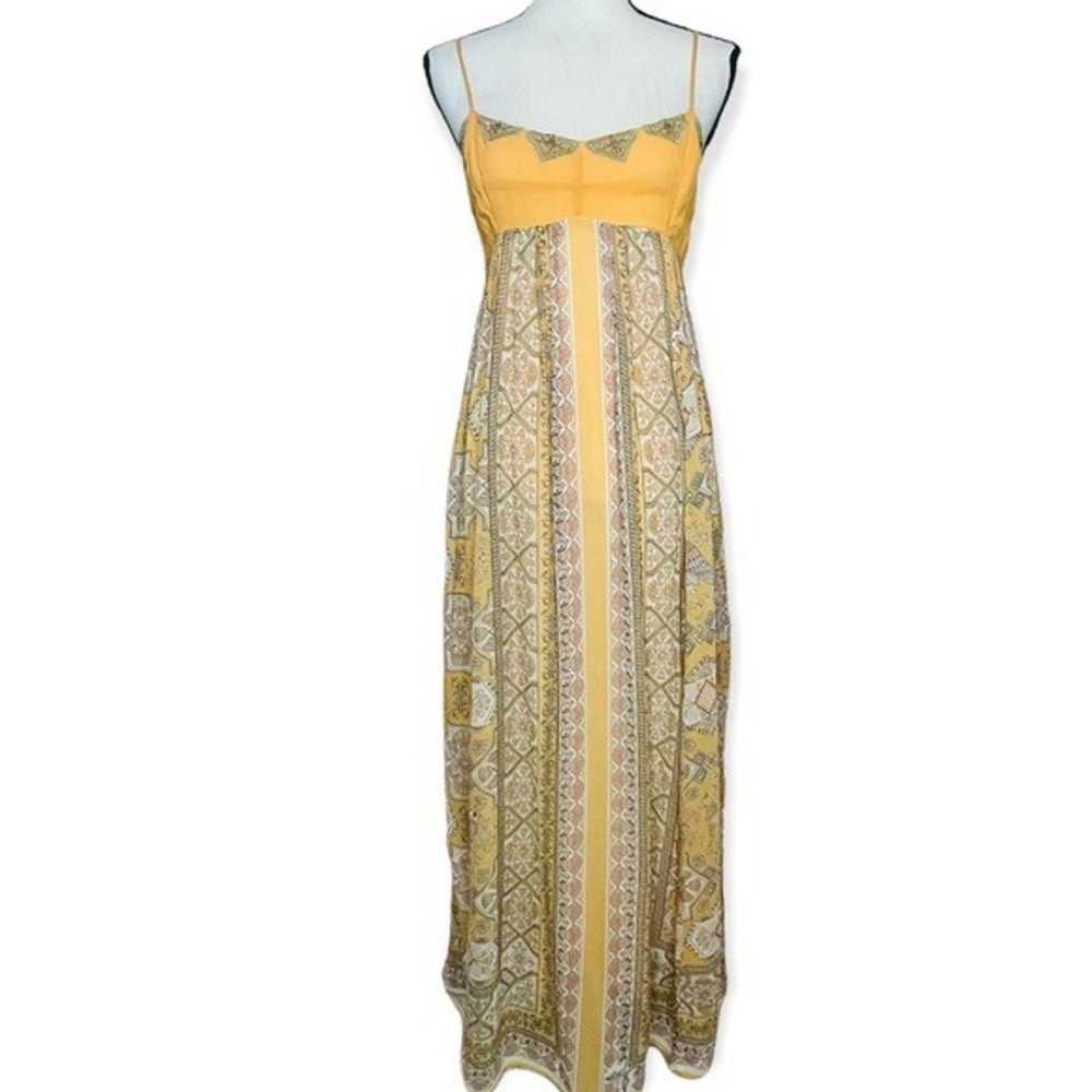 NWOT ANTHROPOLOGIE Calida Sleeveless Boho Maxi Dr… - image 2