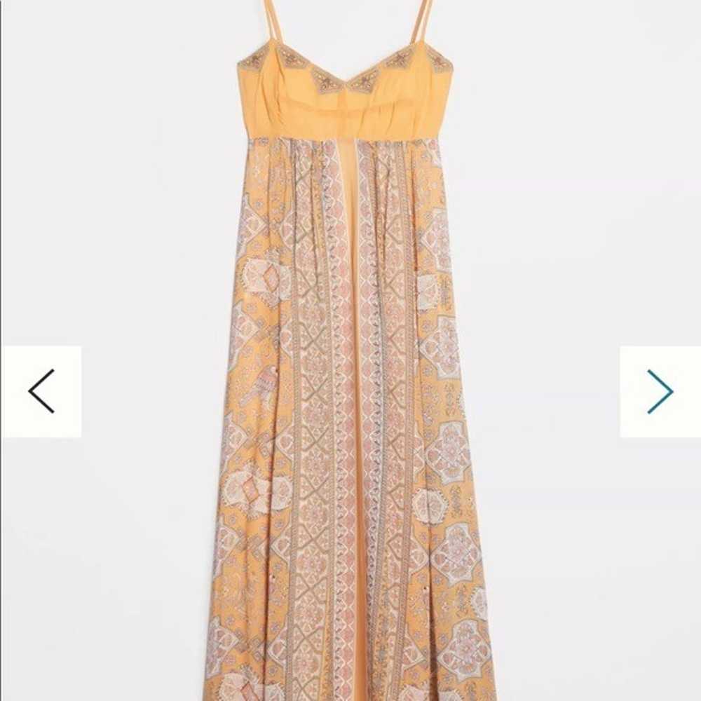 NWOT ANTHROPOLOGIE Calida Sleeveless Boho Maxi Dr… - image 3