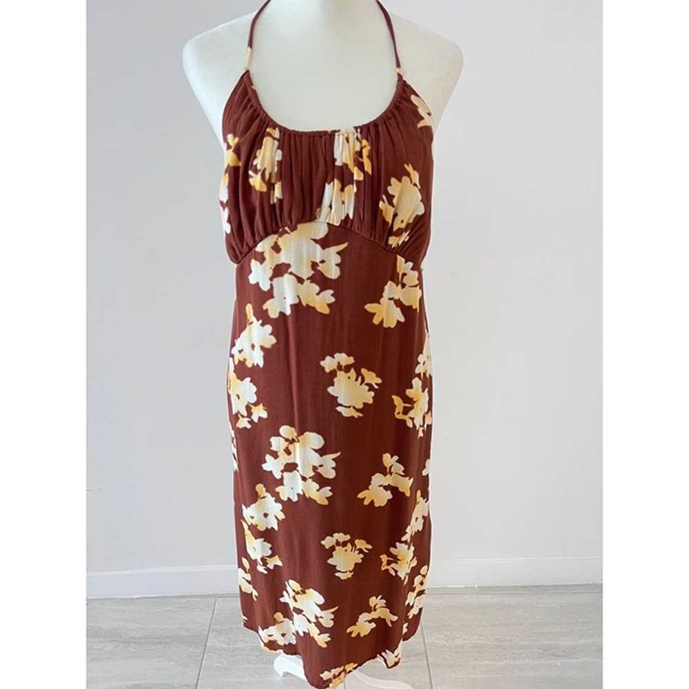 BP Floral Woven Halter Sundress size XL - image 1