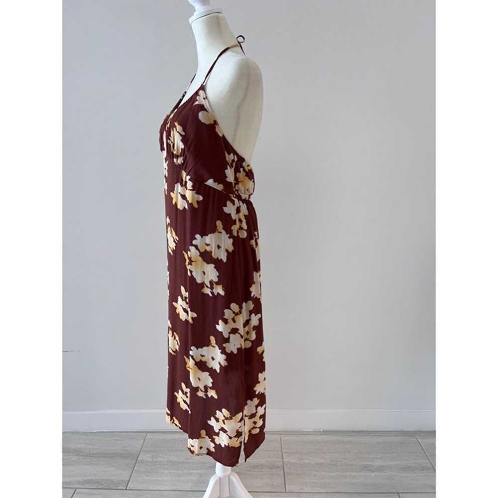 BP Floral Woven Halter Sundress size XL - image 3