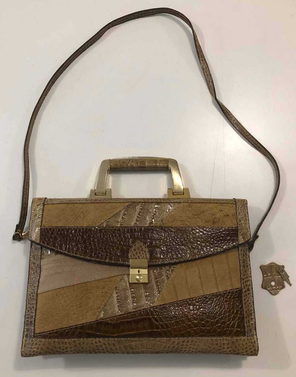 Leather bag - Vintage GES.GESCH handbag / bag fro… - image 3