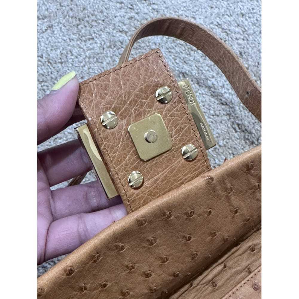 Fendi Baguette leather handbag - image 7