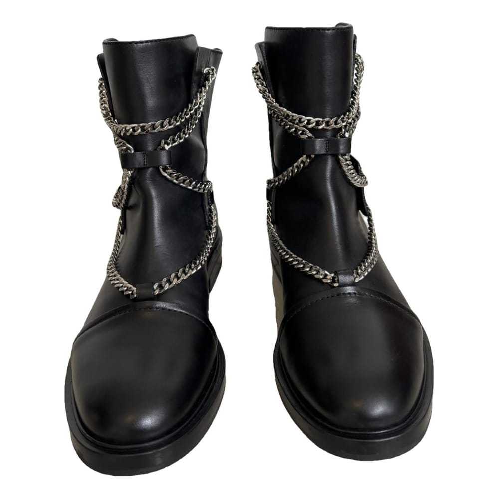 Casadei Leather biker boots - image 1