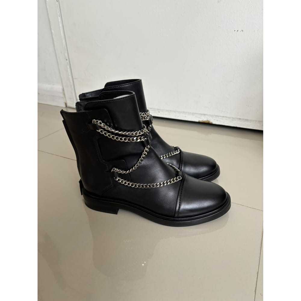 Casadei Leather biker boots - image 3