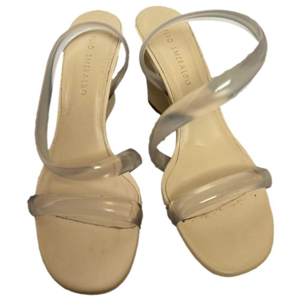 Ilio Smeraldo Leather sandal - image 1