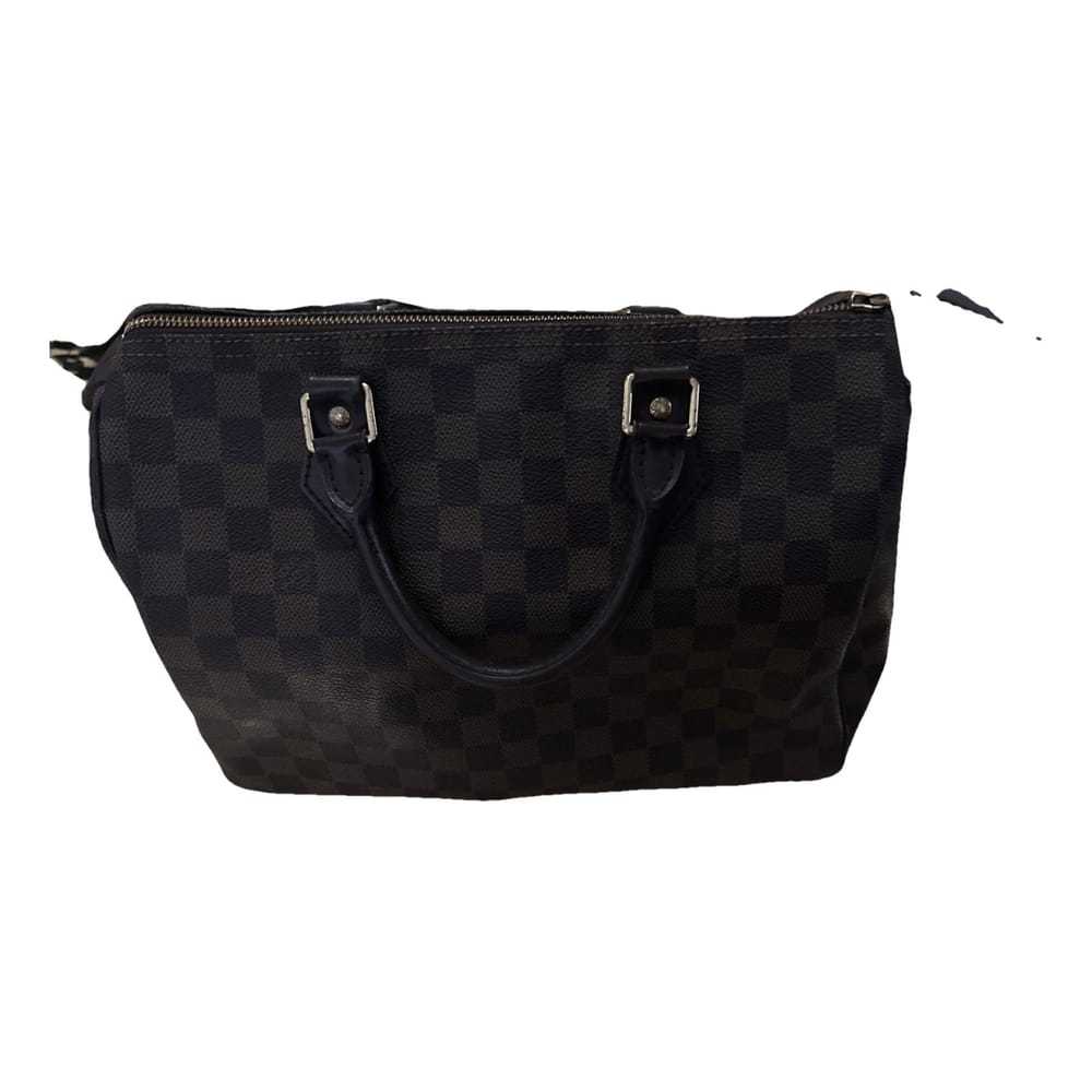 Louis Vuitton Speedy time trunk leather clutch bag - image 1