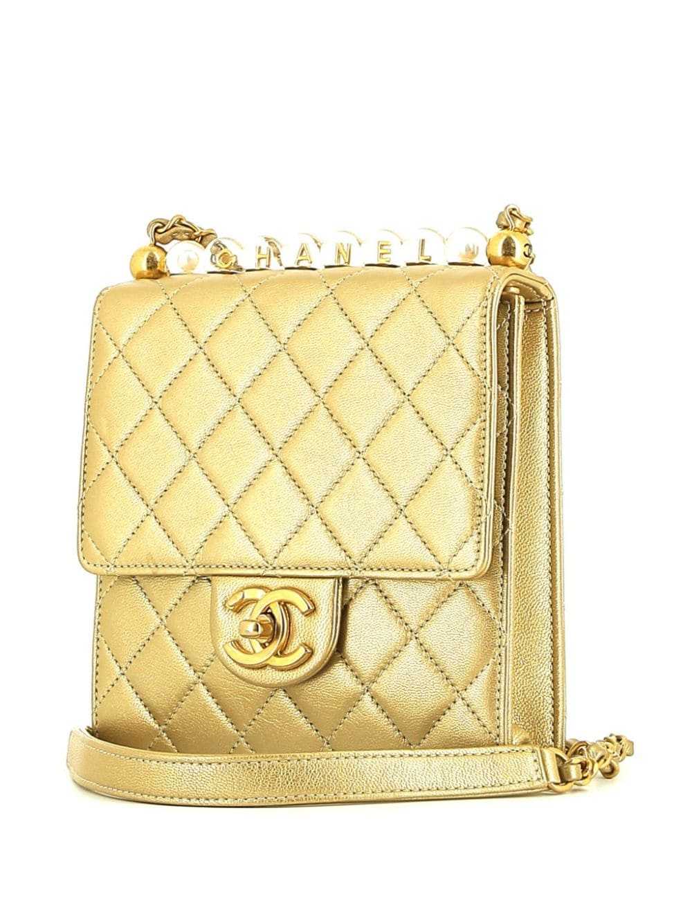 CHANEL Pre-Owned 2020 diamond-quilted shoulder ba… - image 4