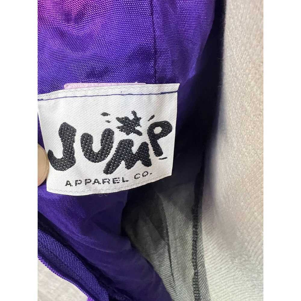 Vintage Purple Crushed Velvet Jump Apparel Dress … - image 7