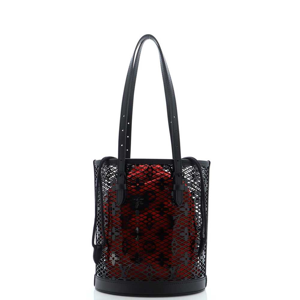 Louis Vuitton Bucket Bag Monogram Lace Leather PM - image 3