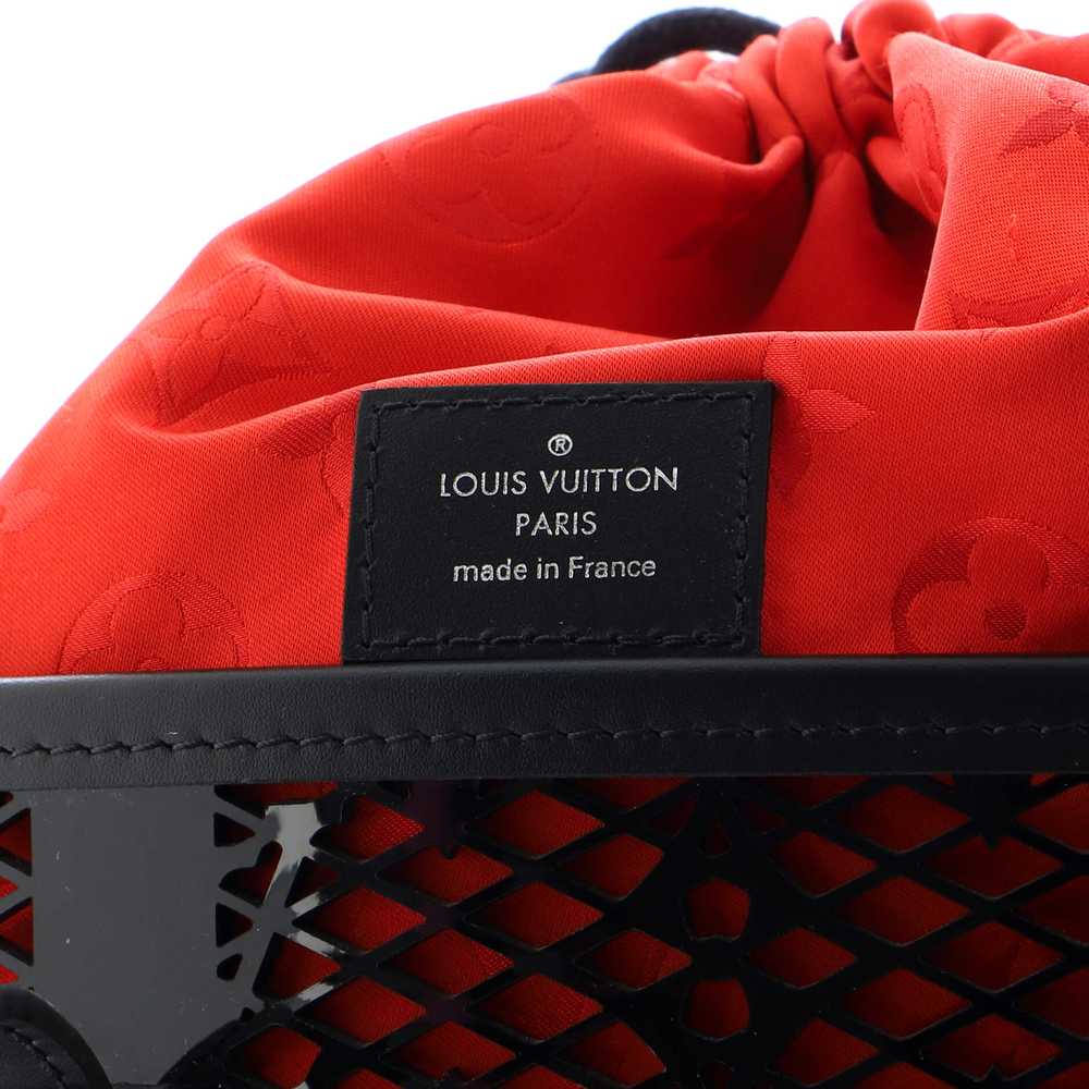 Louis Vuitton Bucket Bag Monogram Lace Leather PM - image 6