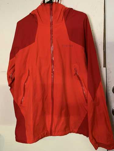 Marmot Red Marmot Zip Shell Rain Jacket gorpcore