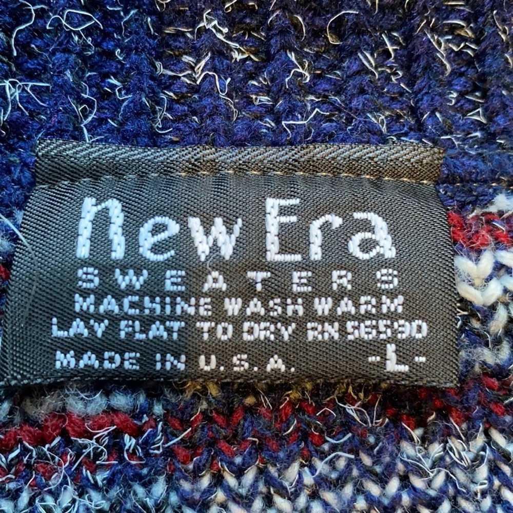 New Era Vintage New Era Knit Button Cardigan bigg… - image 10