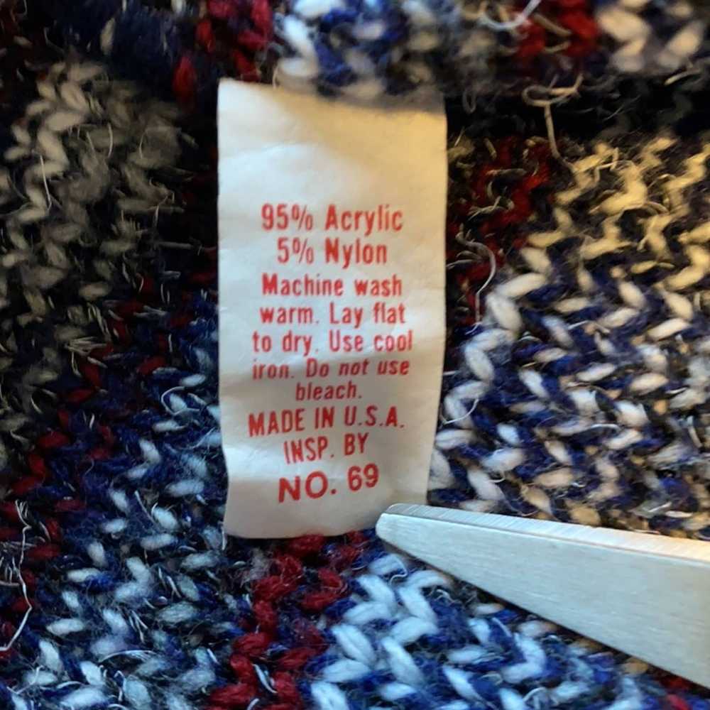 New Era Vintage New Era Knit Button Cardigan bigg… - image 11