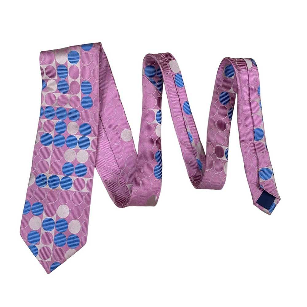 Brand × Renoma RENOMA Paris pink tie silk - image 1