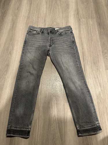 Grey denim - jeans shorts All Saints Grey size 6 UK in Denim - Jeans -  12634089