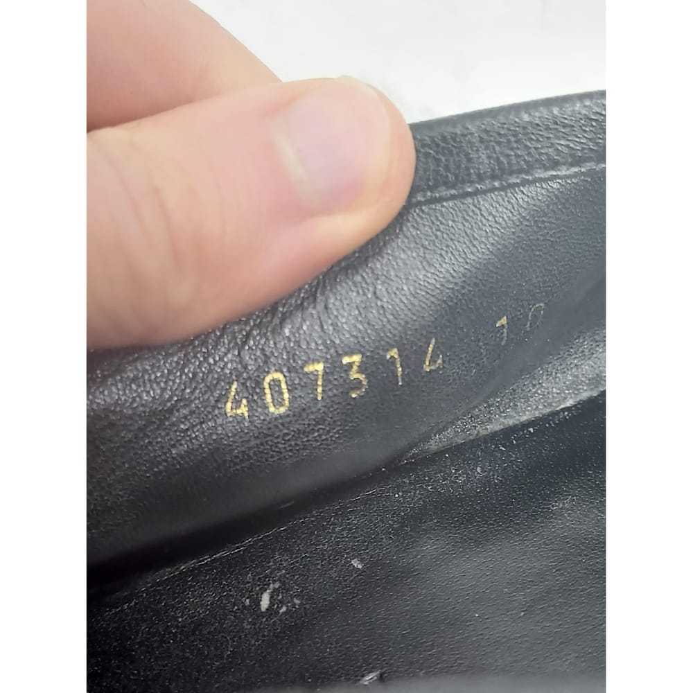Gucci Brixton leather flats - image 9