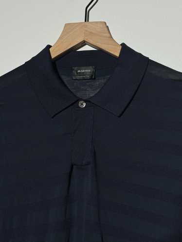 Jil Sander Jil Sander Nightshade Knit Polo - image 1