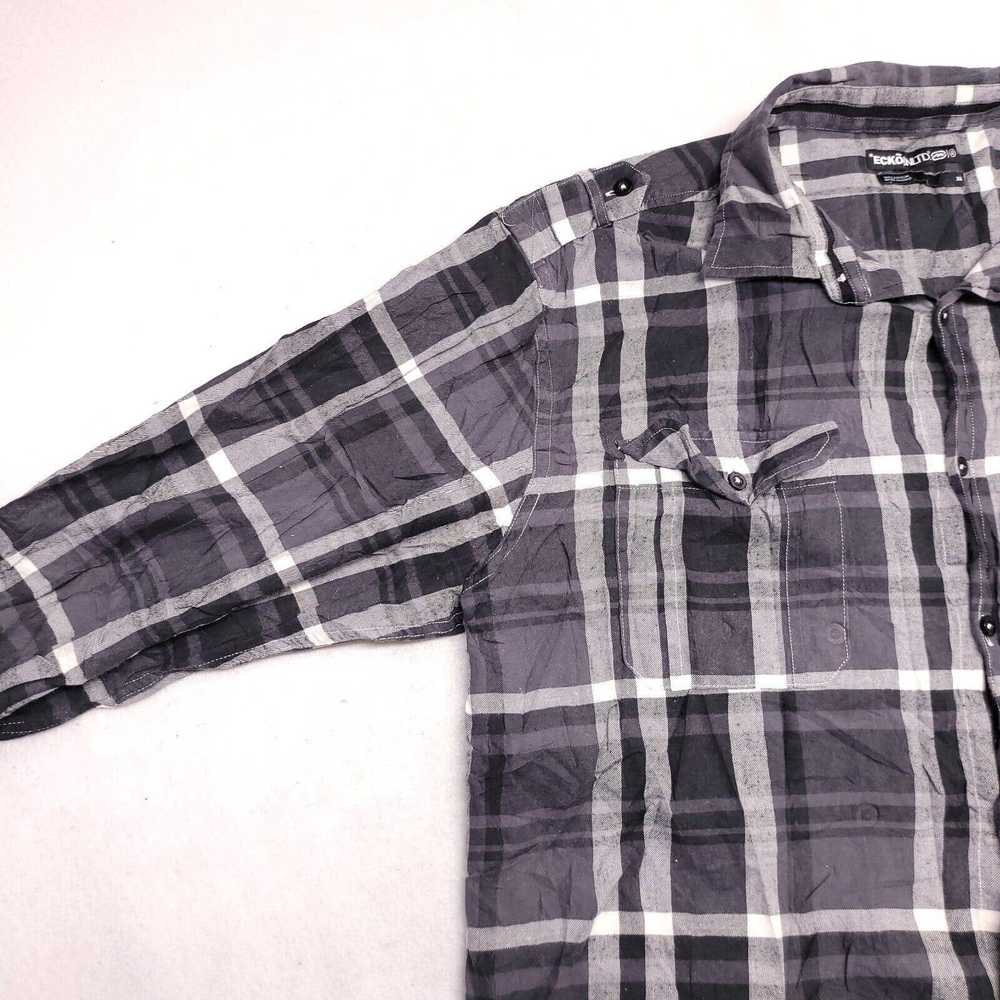 Ecko Unltd. Ecko Unltd Madras Flannel Shirt Men S… - image 4