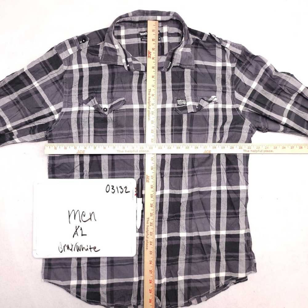 Ecko Unltd. Ecko Unltd Madras Flannel Shirt Men S… - image 6