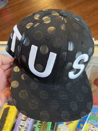 Stussy × Vintage Stussy Polka Dot Spell Out Hat