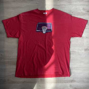 Nike × Vintage Vintage 90s Nike basketball tee - image 1