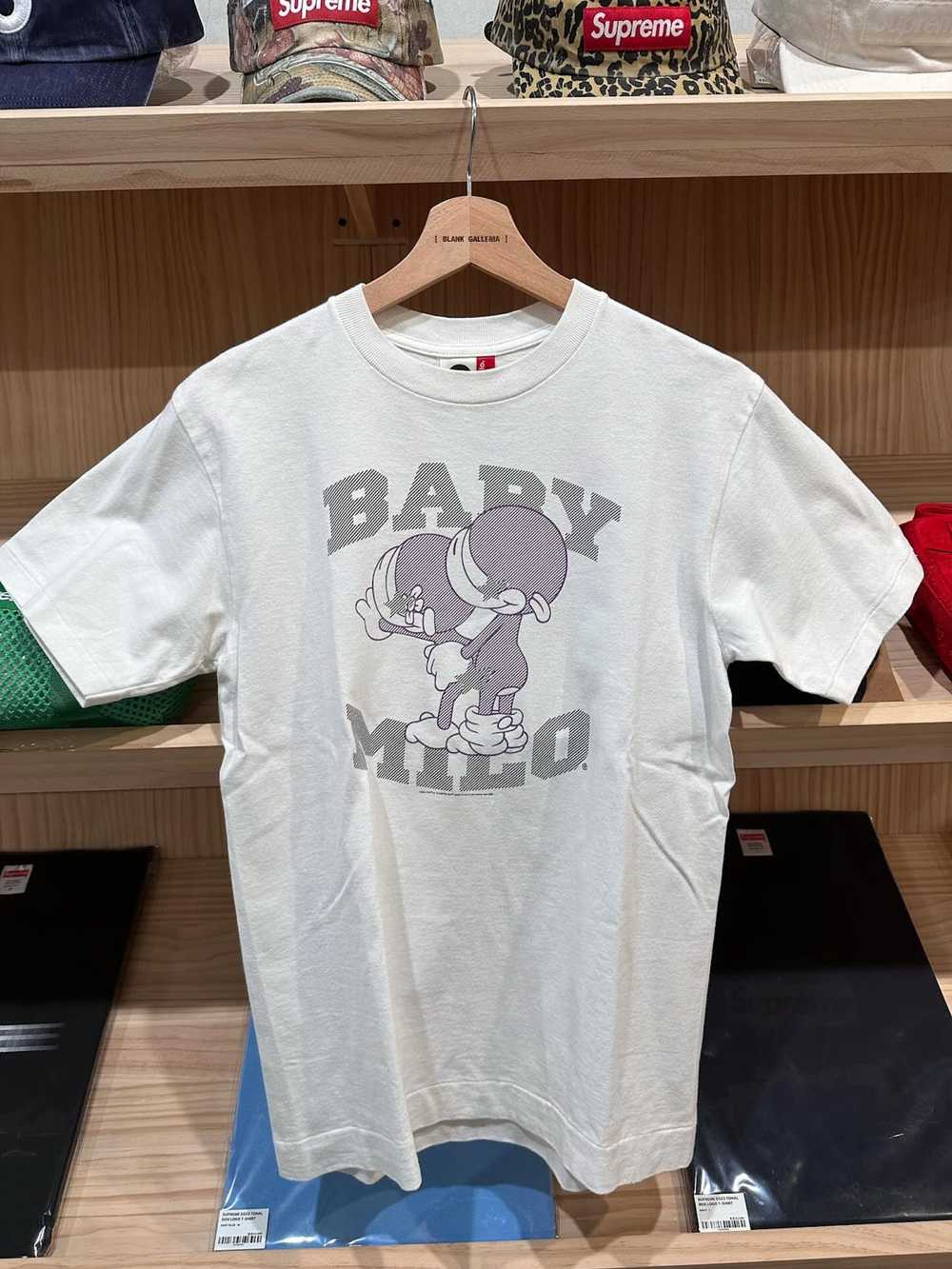 BAPE Check Camo Baby Milo Tee White/Red