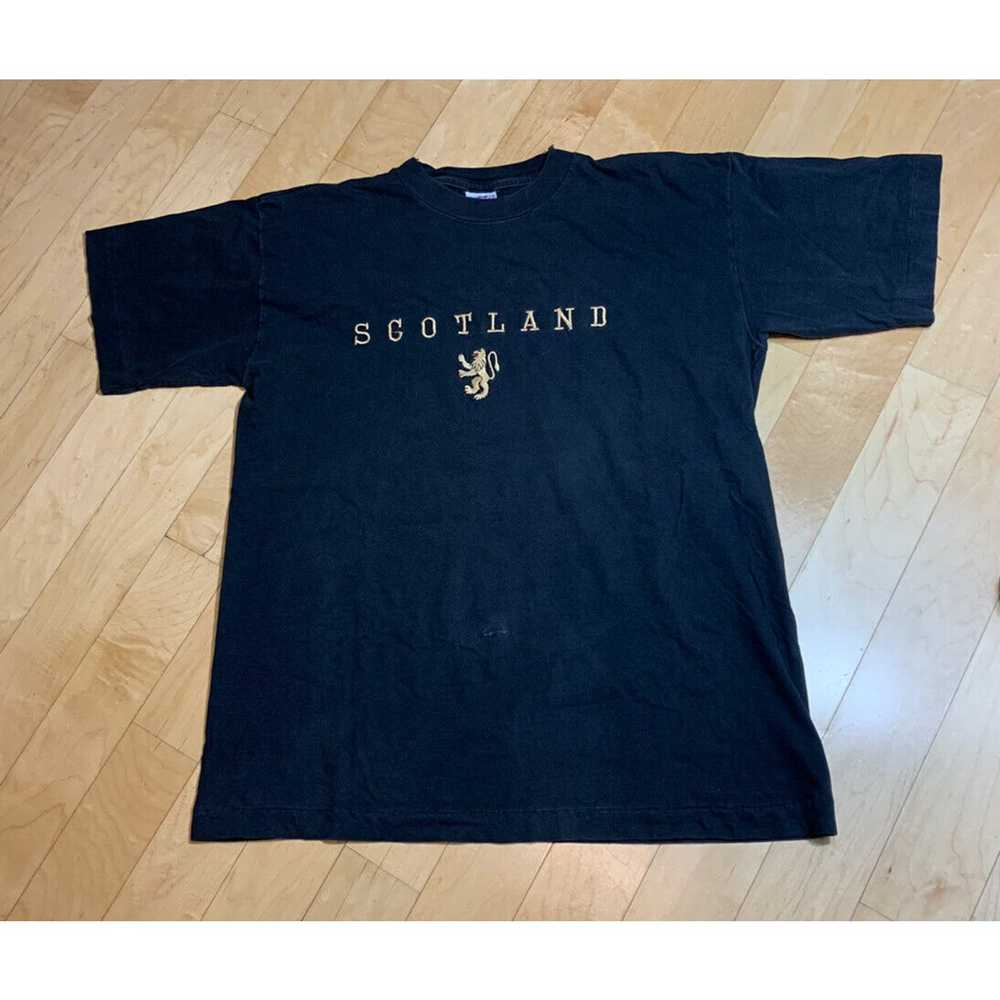 Vintage VTG 80’s Scotland Single Stitch T Shirt S… - image 1