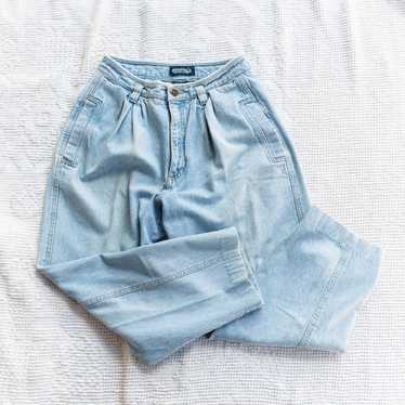 Vintage Vintage 1980s Pleated Mom Jeans Liz Wear … - image 1