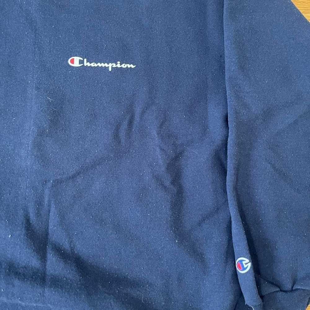 Champion Navy Champion Sweatshirt - image 2