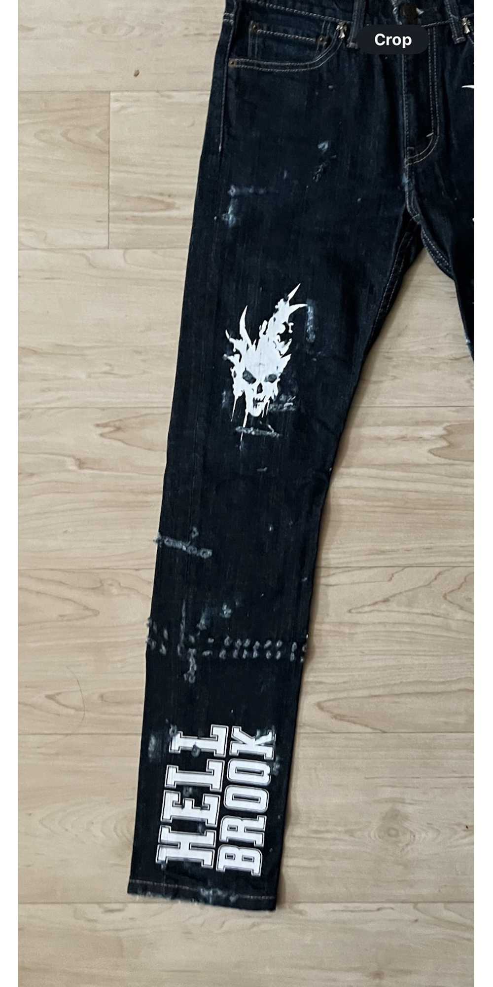 Custom × Levi's × Streetwear Dark Navy / Black Cu… - image 6
