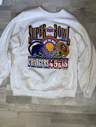 Vintage 1995 super bowl sweatshirt