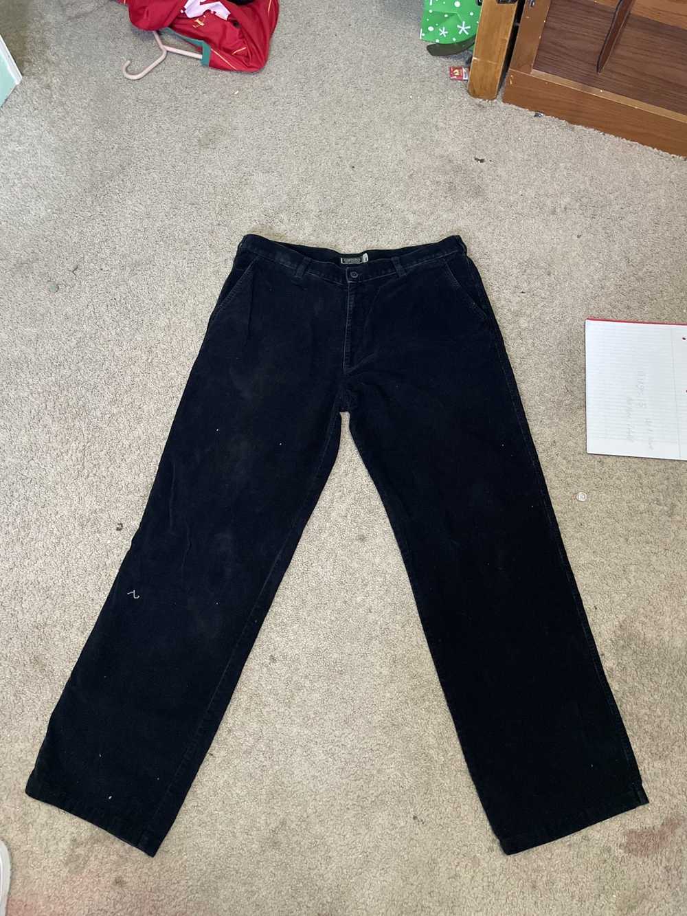 Vintage Stori Black Corduroy Pants - image 3