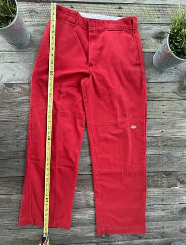 Dickies Vintage Red Double Logo Dickies Worker Pa… - image 1