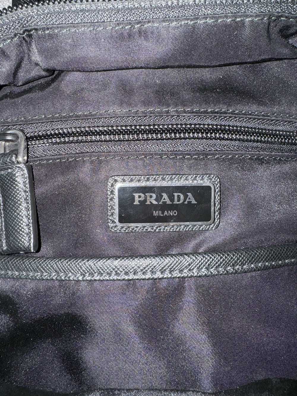 Prada Prada Dark Green Crossbody Nylon Bag - image 6