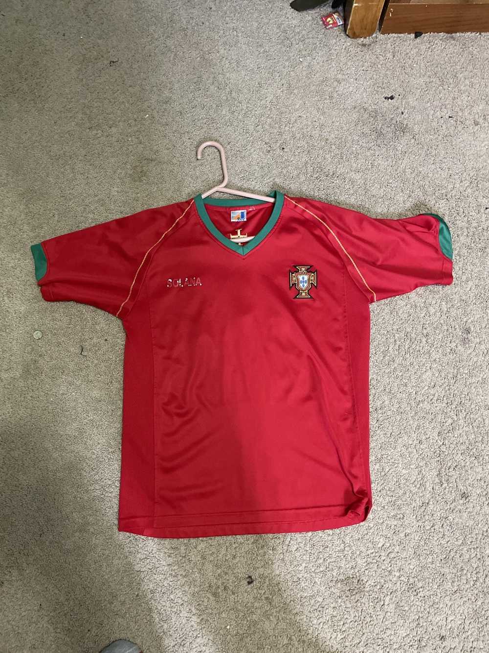 Soccer Jersey Portugal Vintage Kit - image 4
