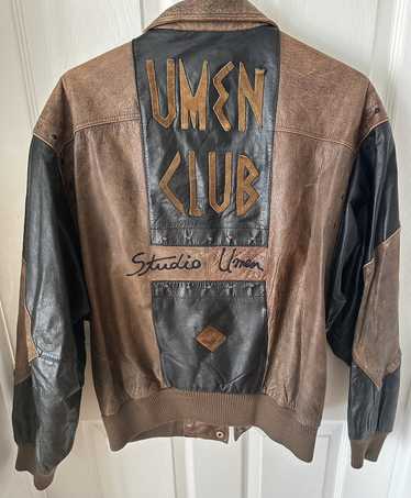 Vintage 90s leather jacket - Gem