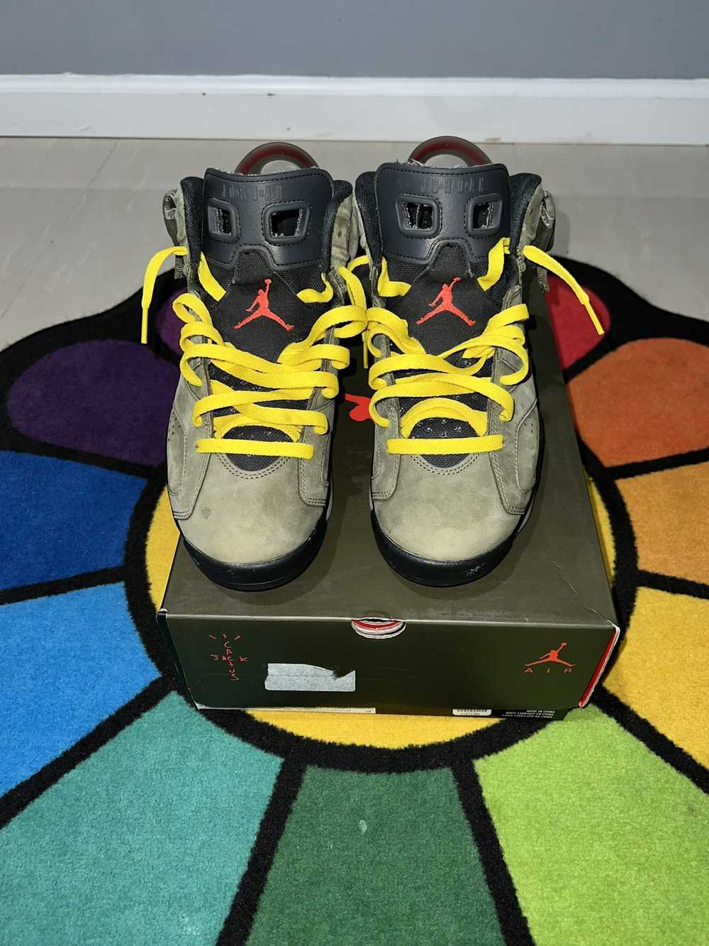 Jordan Brand Jordan Retro 6 “Travis Scott Olive” - image 1