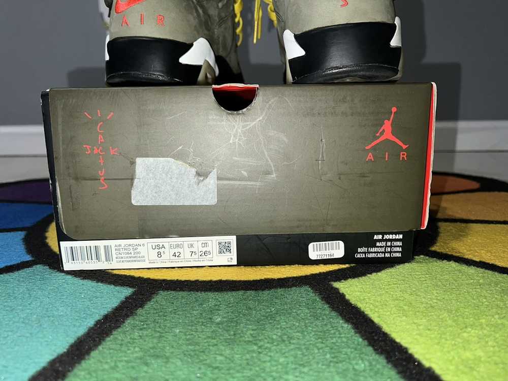 Jordan Brand Jordan Retro 6 “Travis Scott Olive” - image 6