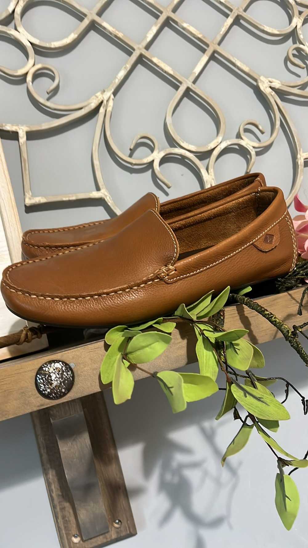 Sperry Sperry Top Sider Leather Brown Loafers Sli… - image 1