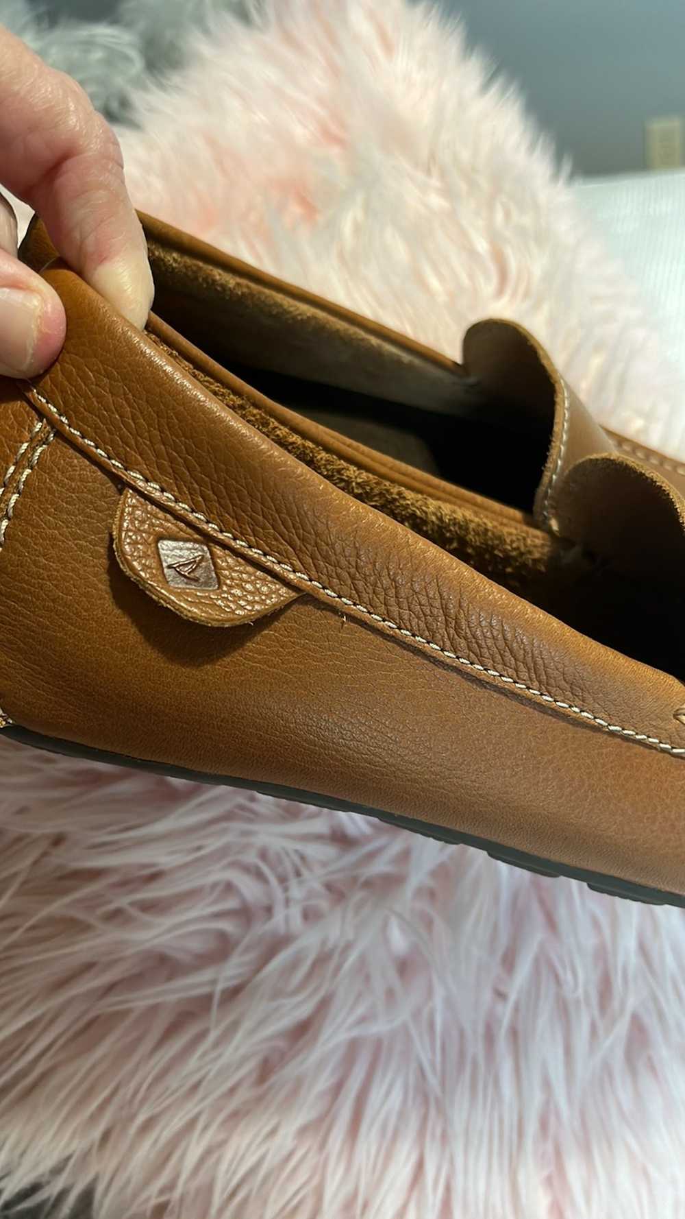 Sperry Sperry Top Sider Leather Brown Loafers Sli… - image 5