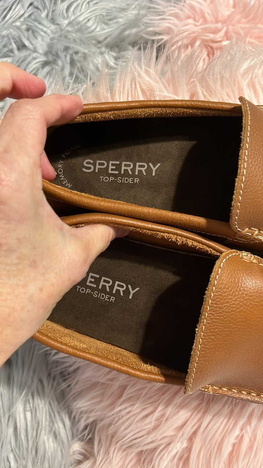 Sperry Sperry Top Sider Leather Brown Loafers Sli… - image 7