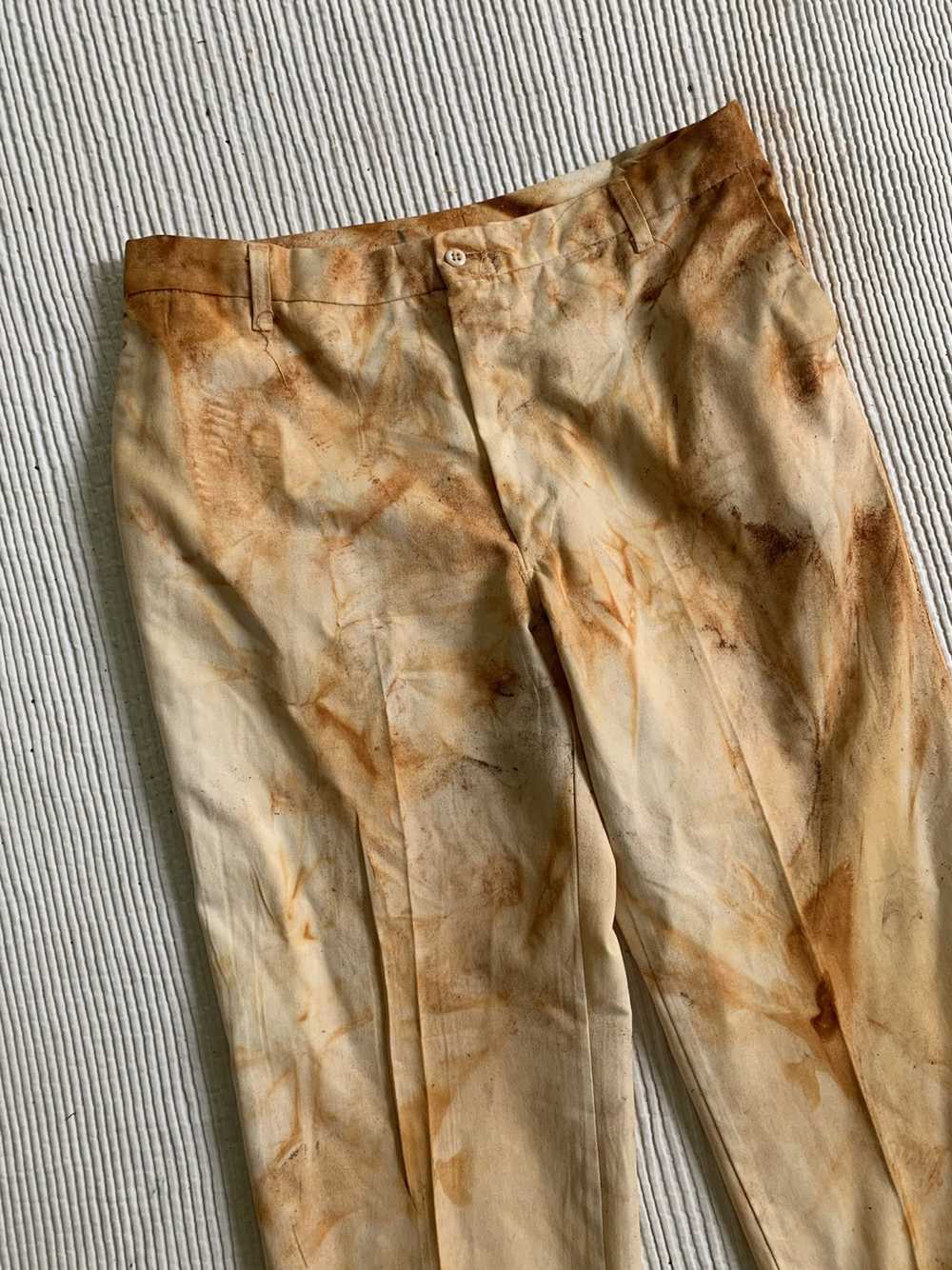Handmade × Vintage Rust Dyed Saturn Pant - image 2