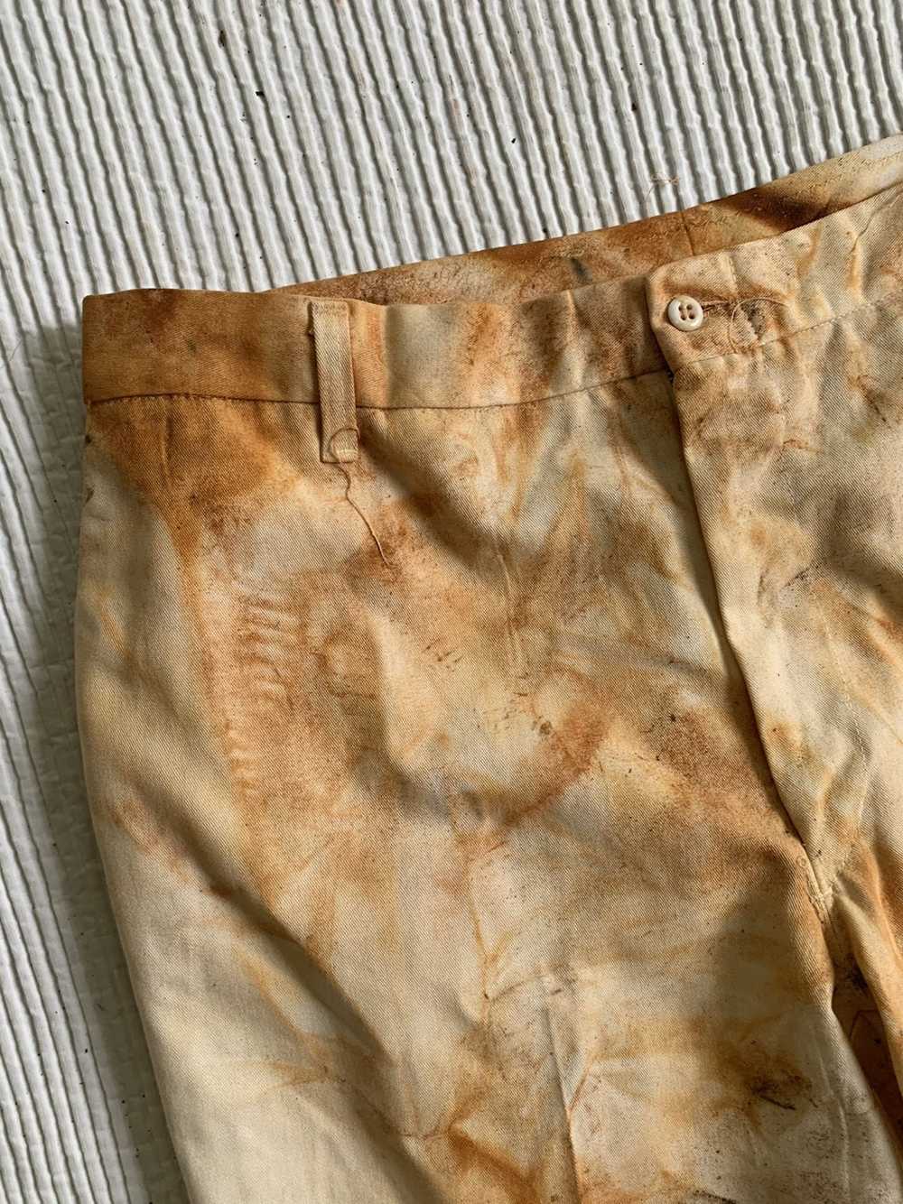 Handmade × Vintage Rust Dyed Saturn Pant - image 3