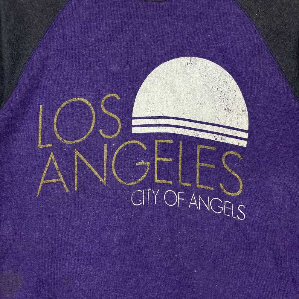 Vintage Vintage LOS ANGELES City Of Angel Crewnec… - image 4