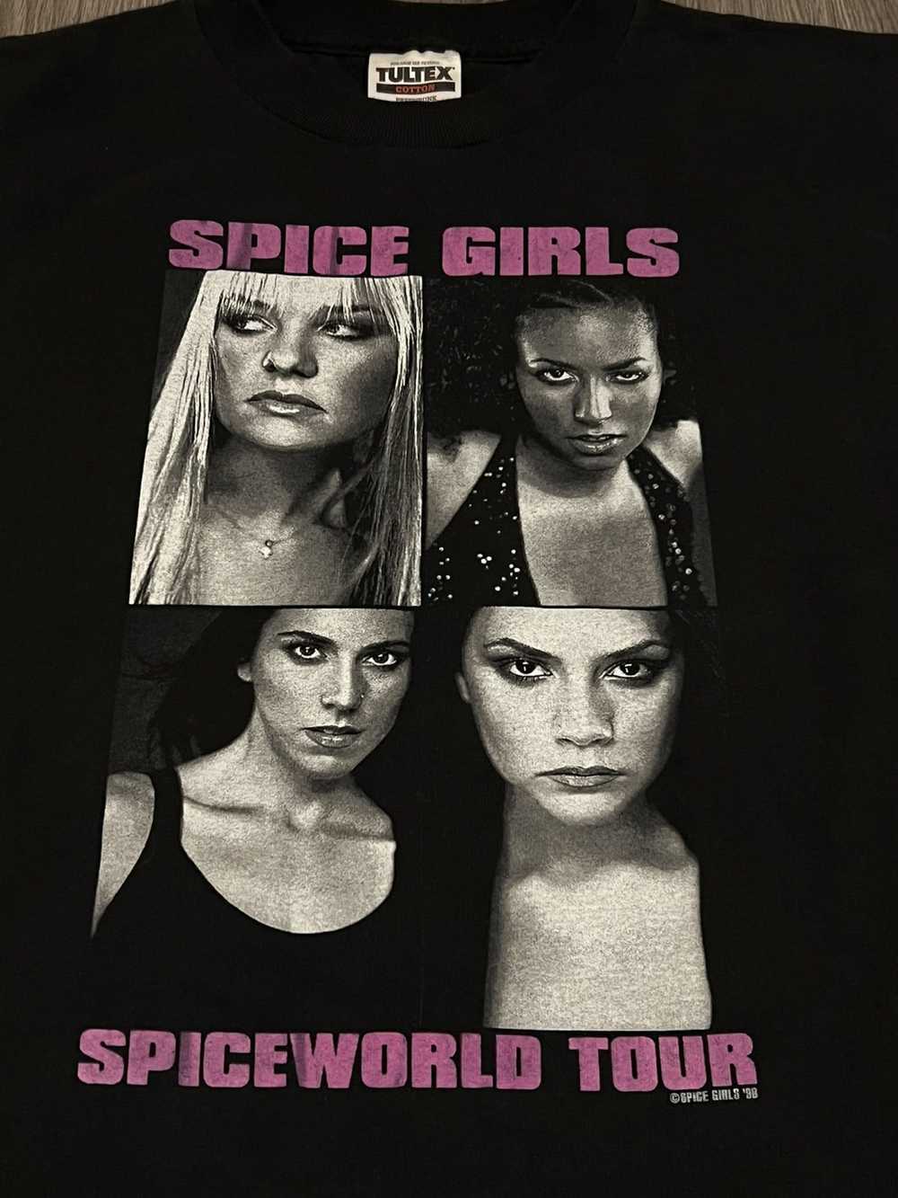 Band Tees × Vintage Vintage Spice Girls 1998 T-Sh… - image 3