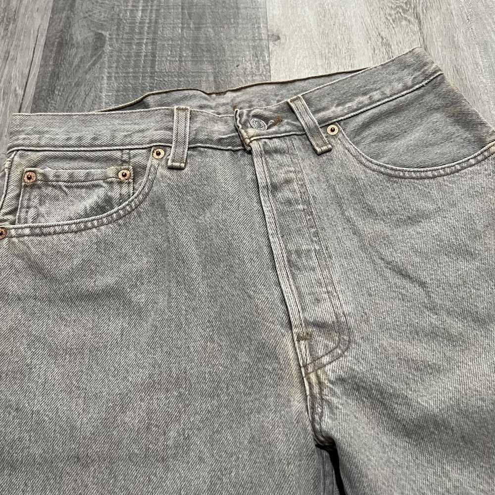 Levi's × Vintage Levis 501 Deadstock Distressed G… - image 5