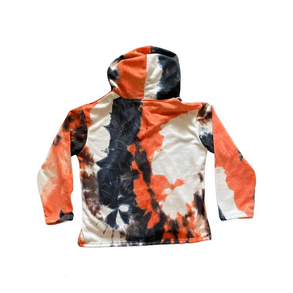 Streetwear Aware Studios Tie Dye Bejeweled Zip Up… - image 2