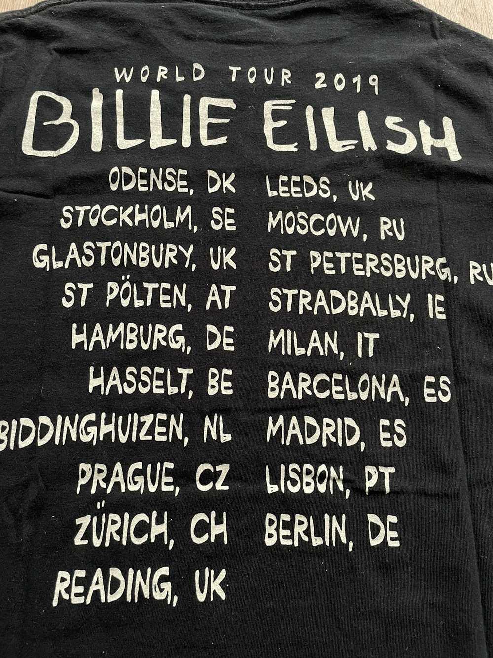 Band Tees × Billie Eilish × Tour Tee Billie Eilis… - image 6