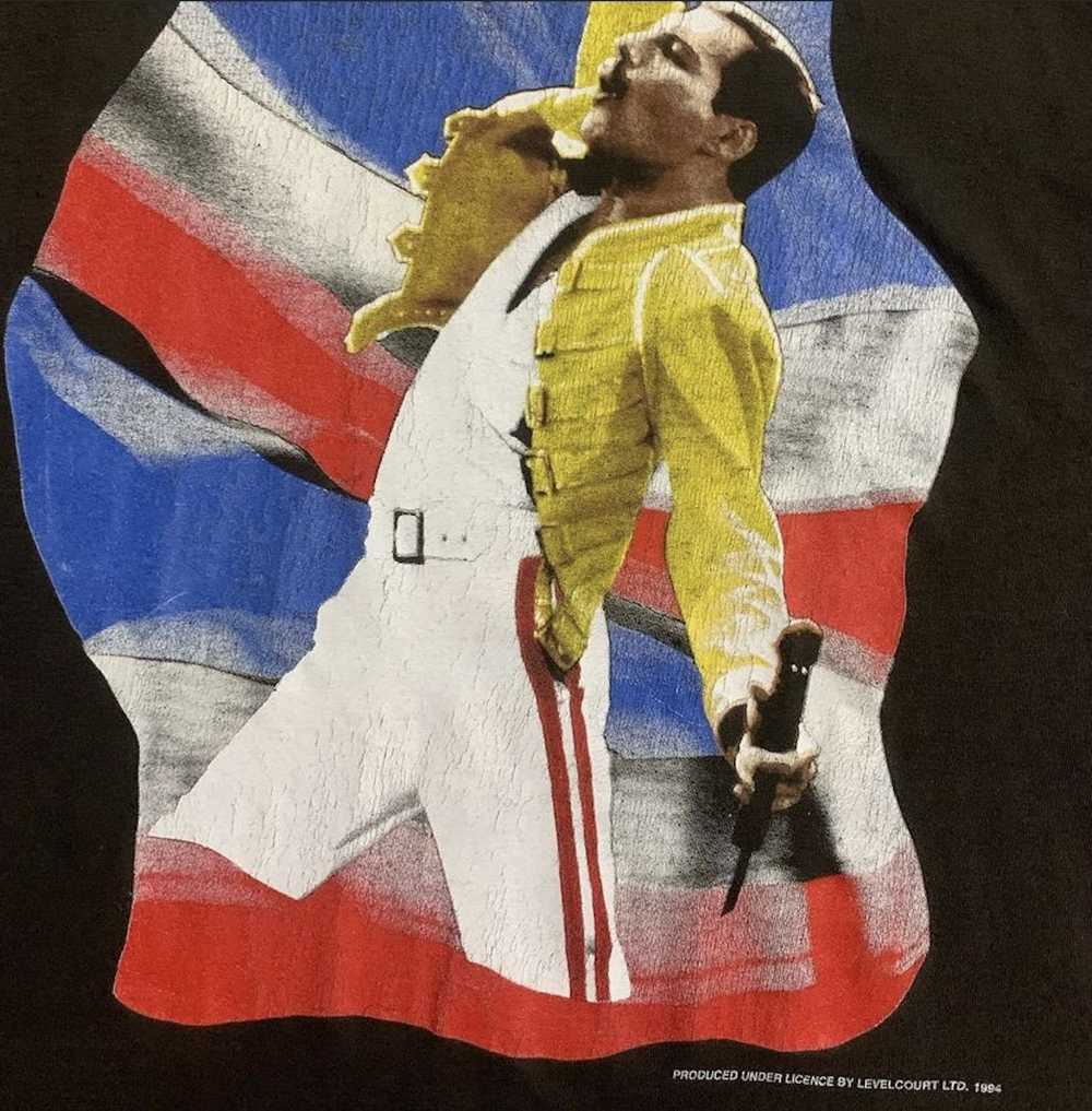 Band Tees × Vintage Vintage Freddie Mercury - image 2